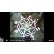 FREEHAND KOLAM VIDEO 10