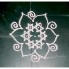FREEHAND KOLAM VIDEO 14