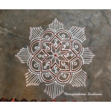 FREEHAND KOLAM 24